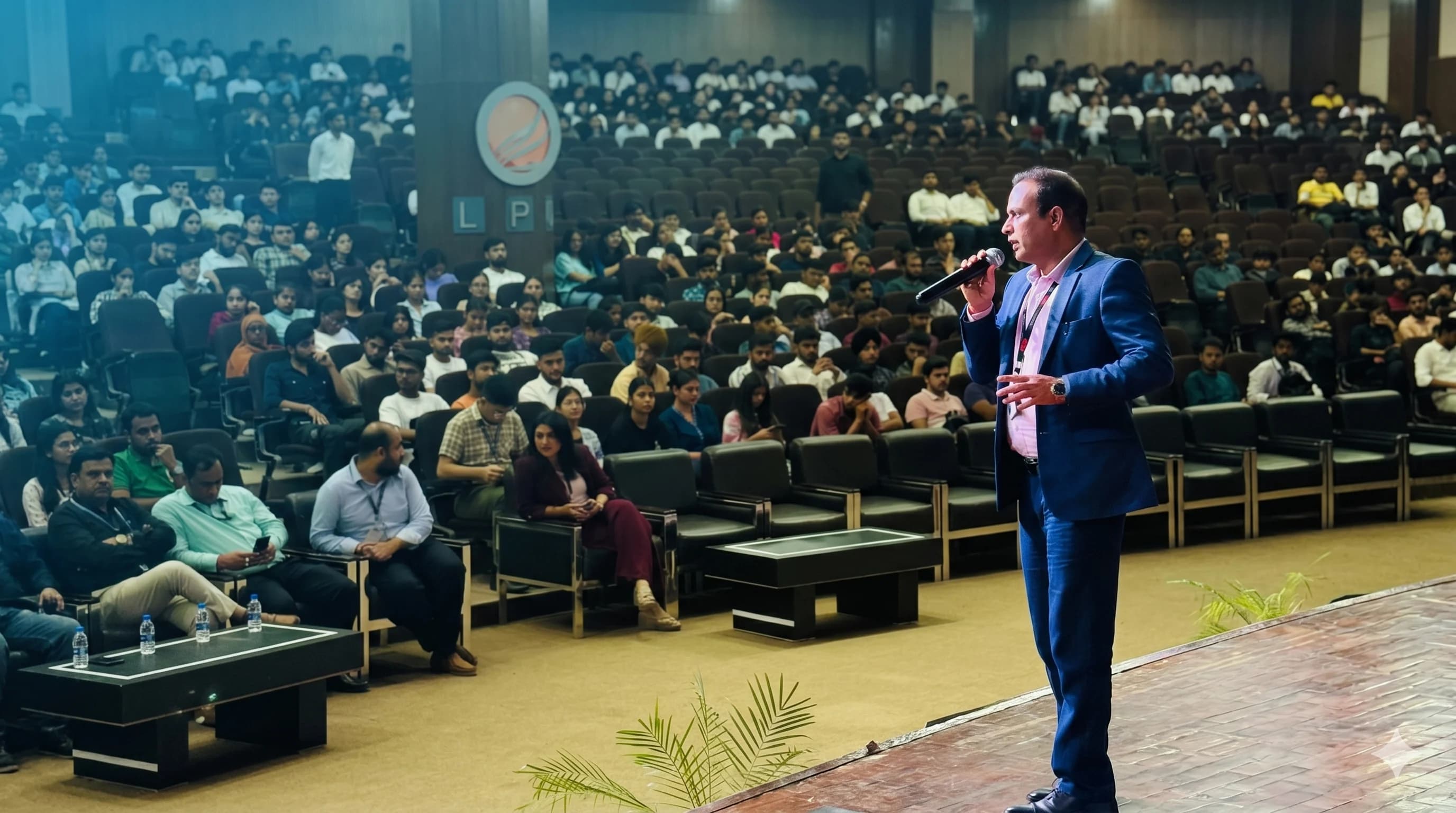 Dr. Anand K Shukla on stage