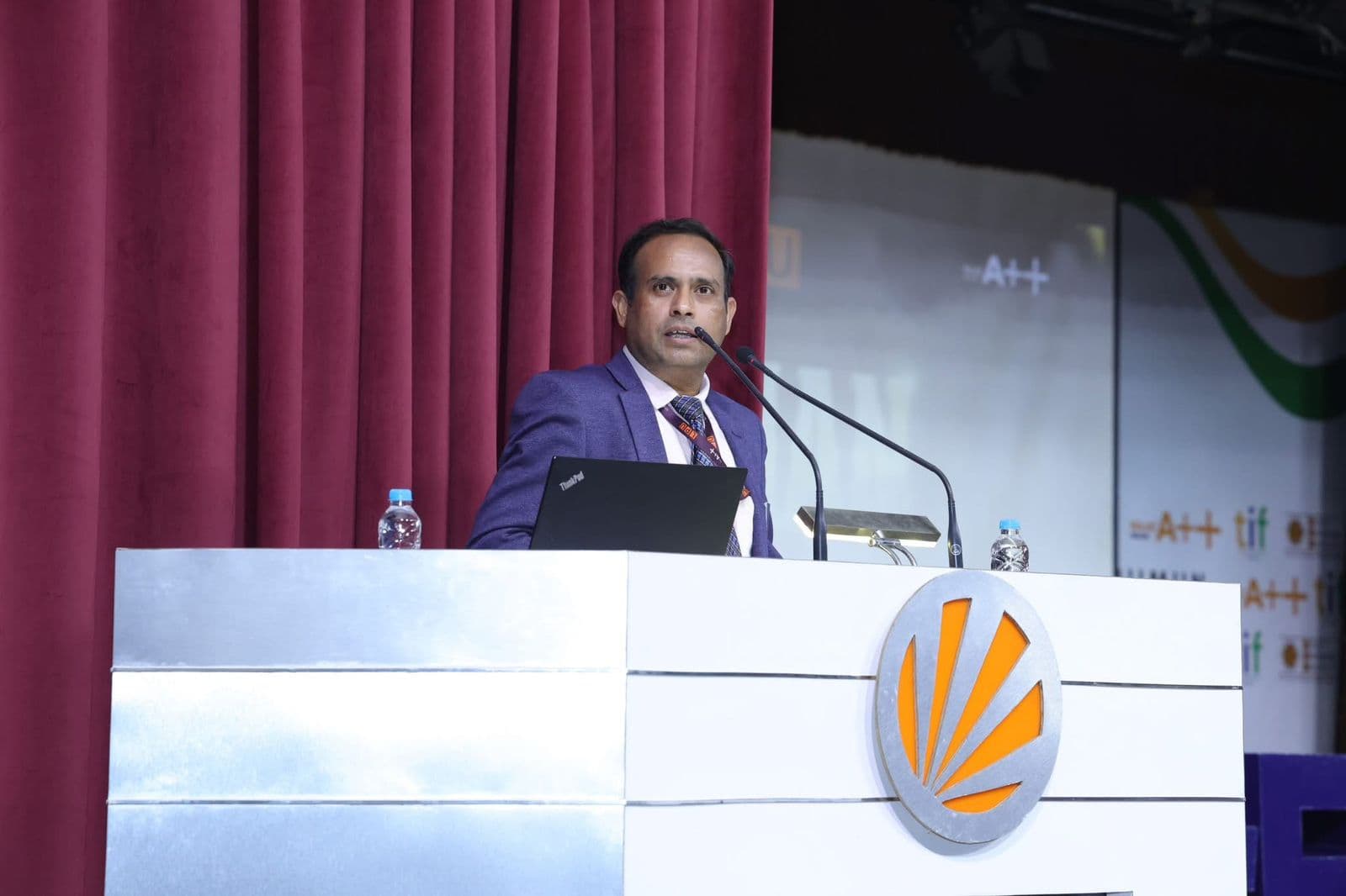 University podium address