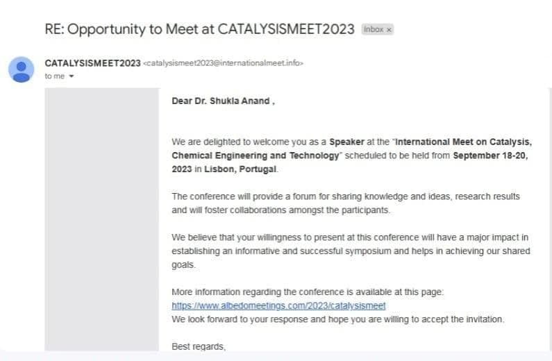 Invitation from Lisbon, Portugal